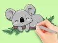Juego Libro para colorear: dos koalas  en línea