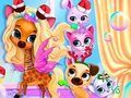 Juego Fiesta de burbujas de cuidado de mascotas  en línea