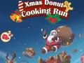Juego Carrera de galletas de donas navideñas  en línea