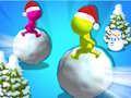Juego Arena de bolas de nieve navideña  en línea