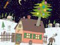 Juego Buscar tablero de mensajes navideños  en línea
