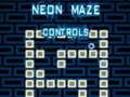 Juego Control del laberinto de neón  en línea