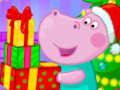 Juego Calendario navideño de hipopótamos  en línea