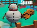 Juego Aventura navideña del muñeco de nieve  en línea