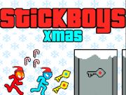 Juego StickBoys Navidad  en línea