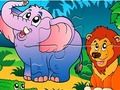 Juego Rompecabezas: Animales de la naturaleza  en línea