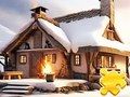 Juego Rompecabezas: Casa de nieve  en línea