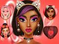 Juego Tendencias de maquillaje de San Valentín  en línea