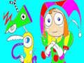Juego El circo digital pinta Pomni en línea Juego El circo digital pinta Pomni en línea