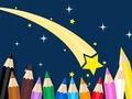 Juego Libro para colorear: Estrella fugaz  en línea