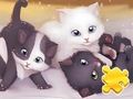 Juego Rompecabezas: jugando a los gatos  en línea