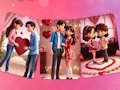 Juego Rompecabezas de pareja de San Valentín  en línea