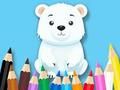 Juego Libro para colorear: Oso polar  en línea
