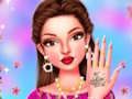 Juego Diseño de manicura de primavera de celebridades.  en línea