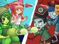 Juego Defensa de plantas contra zombies  en línea