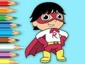 Juego Libro para colorear: Super-Ryan  en línea