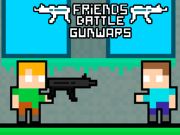 Juego Amigos luchan contra guerras de armas  en línea