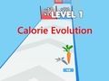 Juego Evolución de calorías  en línea