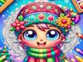 Juego Libro para colorear mandala navideño  en línea