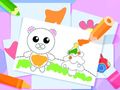 Juego Dibujo para niños pequeños: Cerdo lindo  en línea