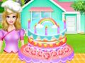 Juego Pastel arcoíris de la chef Felicia  en línea