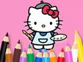 Juego Libro para colorear: Pintura de Hello Kitty  en línea