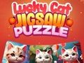 Juego Rompecabezas del gato de la suerte  en línea