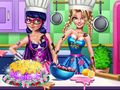 Juego Concurso de cocina de superhéroes  en línea