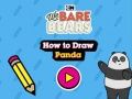 Juego Cómo dibujar un panda  en línea