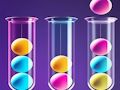 Juego Clasificación de color de bola modelo 3d  en línea