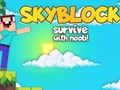 Juego ¡Skyblock sobrevive con Noob!  en línea