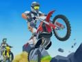 Juego Carreras de motos en las colinas.  en línea