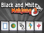 Juego Mahjong 3 en blanco y negro  en línea