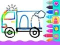 Juego Dibujo de niño pequeño: Ambulancia  en línea