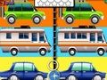 Juego Coches de dibujos animados encuentran la diferencia  en línea