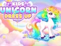 Juego Vestir unicornio para niños  en línea