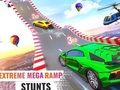 Juego Imposible truco de coche con mega rampa  en línea