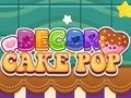Juego Decoración: Pastel pop  en línea