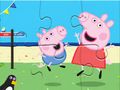 Juego Rompecabezas: Día divertido de Peppa  en línea