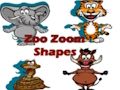 Juego Formas de zoom del zoológico  en línea