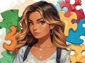 Juego Rompecabezas deslizante de anime  en línea