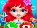Juego Teléfono Bebé Princesa Sirena  en línea