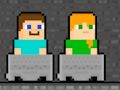 Juego Alex y Steve Miner para dos jugadores  en línea