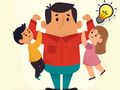 Juego Cuestionario para niños: ¿Qué sabes sobre el Día del Padre?  en línea