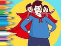 Juego Libro para colorear: Día del padre  en línea