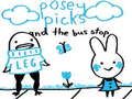 Juego Posey Picks y la parada de autobús  en línea