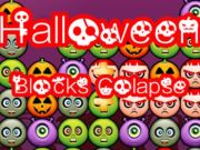 Juego Colapso del bloque de Halloween  en línea