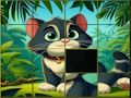 Juego Diapositiva del rompecabezas del gato  en línea