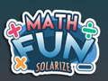 Juego Matemáticas Divertidas Solarizar  en línea