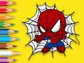Juego Libro para colorear: Bebé Spiderman  en línea